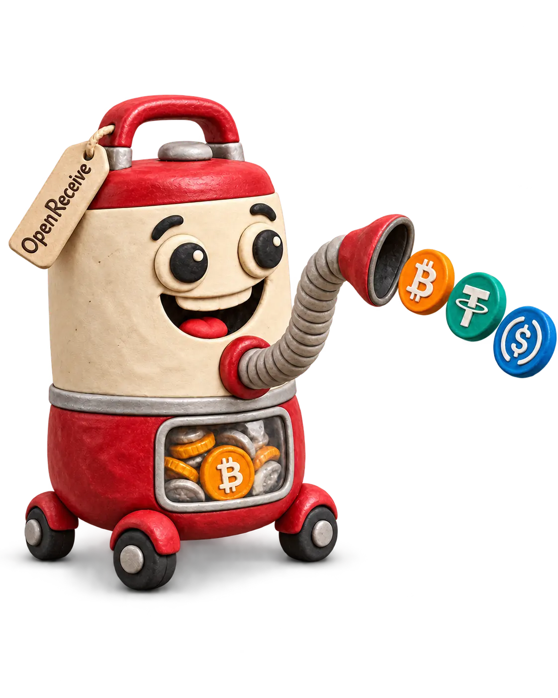 Mascot, transparent
